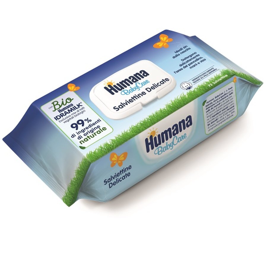 HUMANA BABYCARE SALVIETTE 72PZ NF