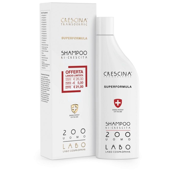 Crescina Sh Ricr Sf 200 U Crescina Sh Ricr Sf 200 U