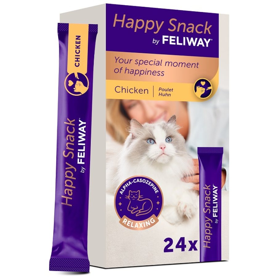 FELIWAY HAPPY SNACKS 24 STICK POLLO - CEVA