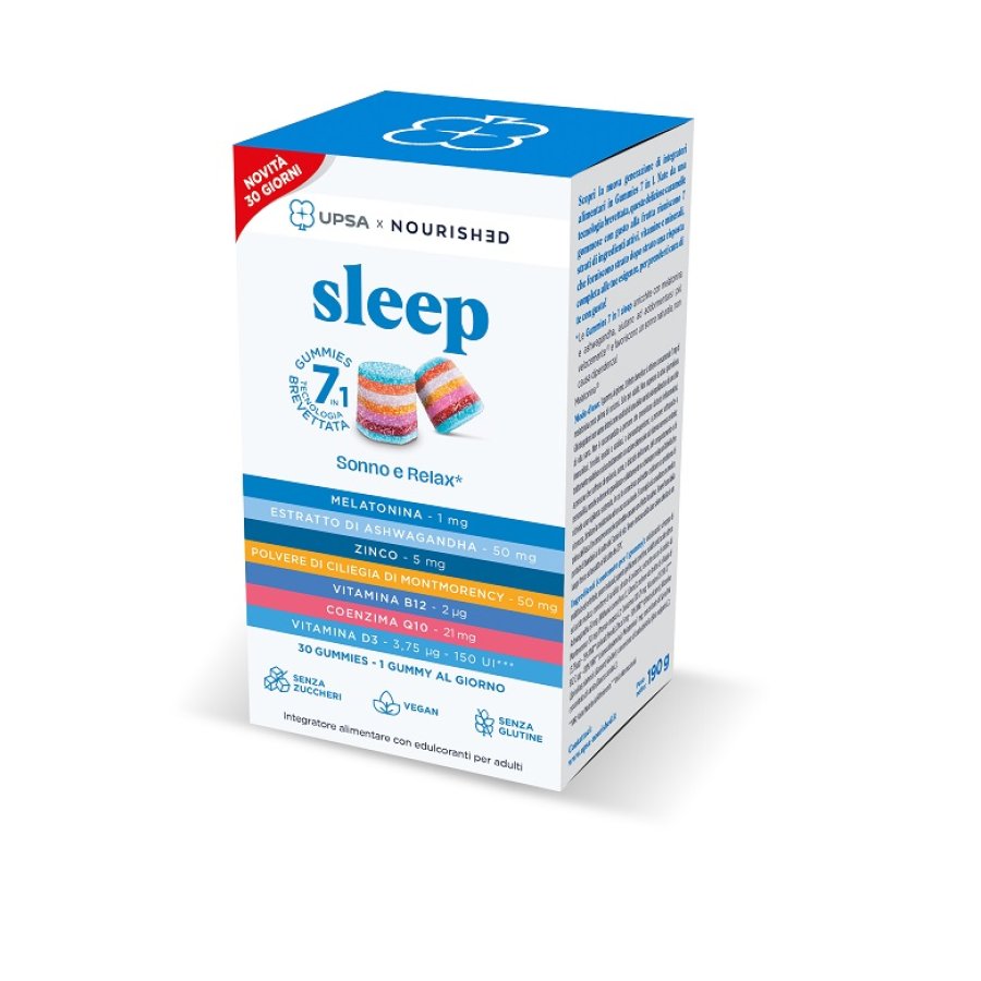 UPSA X NOURISHED SLEEP*30GUMM UPSA X NOURISHED SLEEP*30GUMM