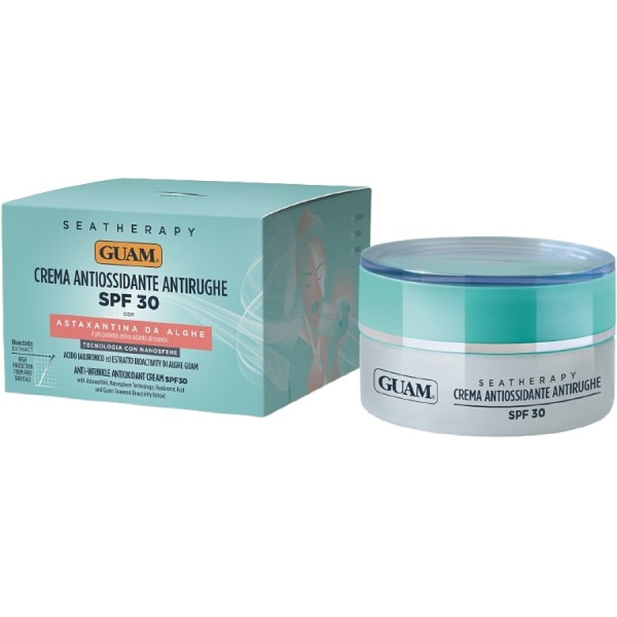 GUAM Crema Viso Antiossidante Antirughe SPF30, 50 ml