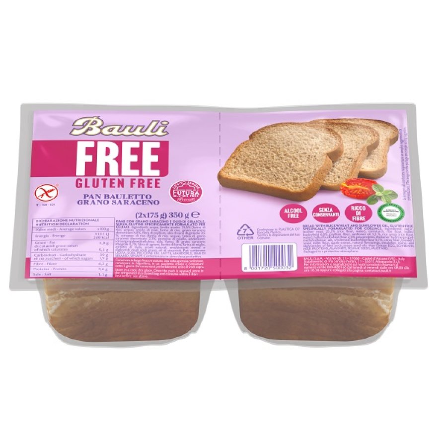 BAULI FREE Pan Bauletto Sarac. BAULI FREE Pan Bauletto Sarac.