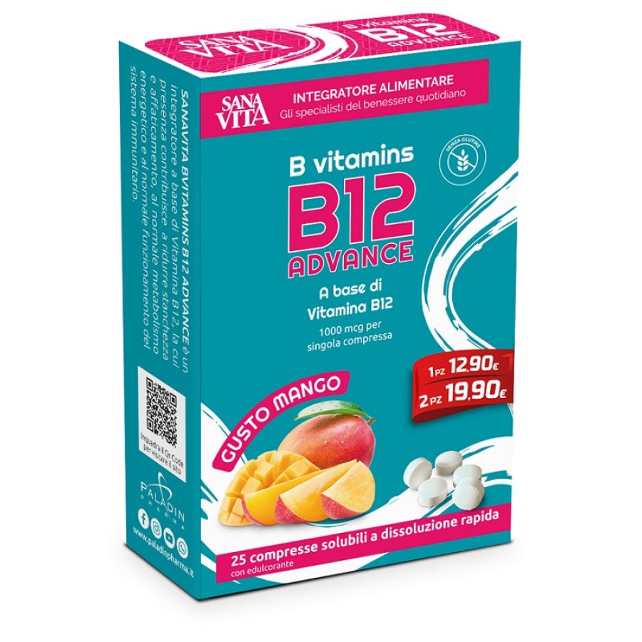 SANAVITA BVIT B12 ADV 25CPR