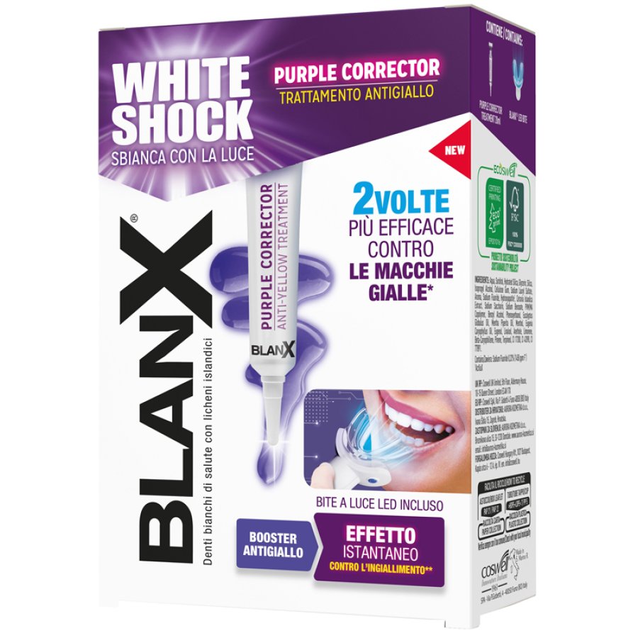 Blanx White Shock Purple+led