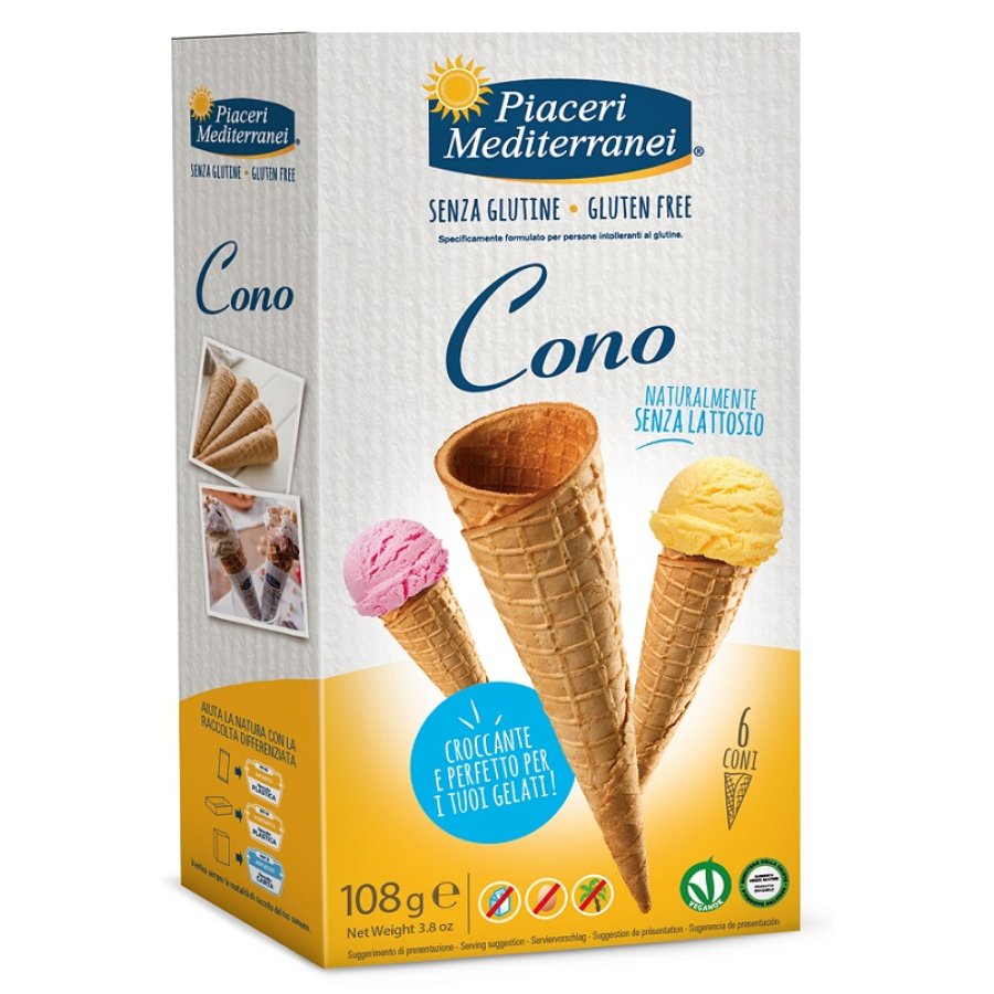 PIACERI MED.Cono 6pz PIACERI MED.Cono 6pz