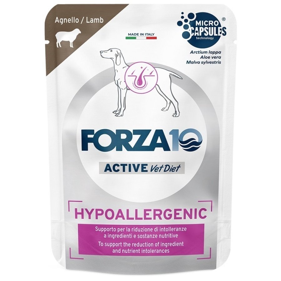 FORZA10 CANE HYPO ACTIVE AGNELLO 100GR (bustina) FORZA10 CANE HYPO ACTIVE AGNELLO 100GR (bustina)