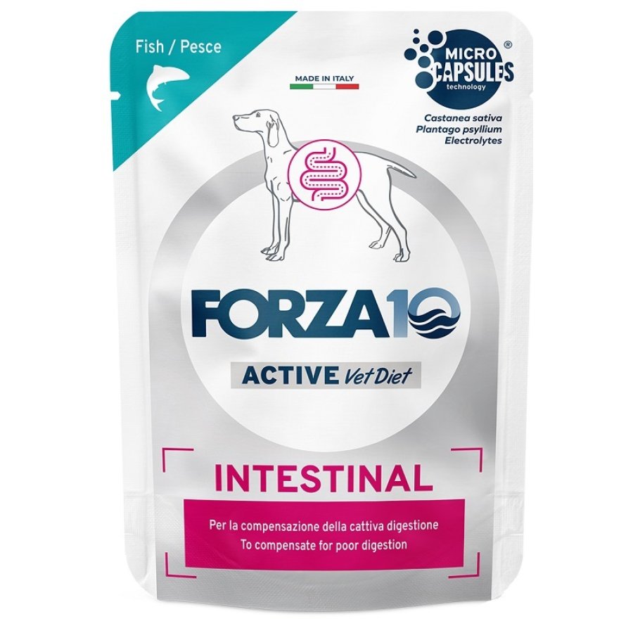 FORZA10 CANE INTESTINAL ACTIVE PESCE 100GR (bustina) FORZA10 CANE INTESTINAL ACTIVE PESCE 100GR (bustina)