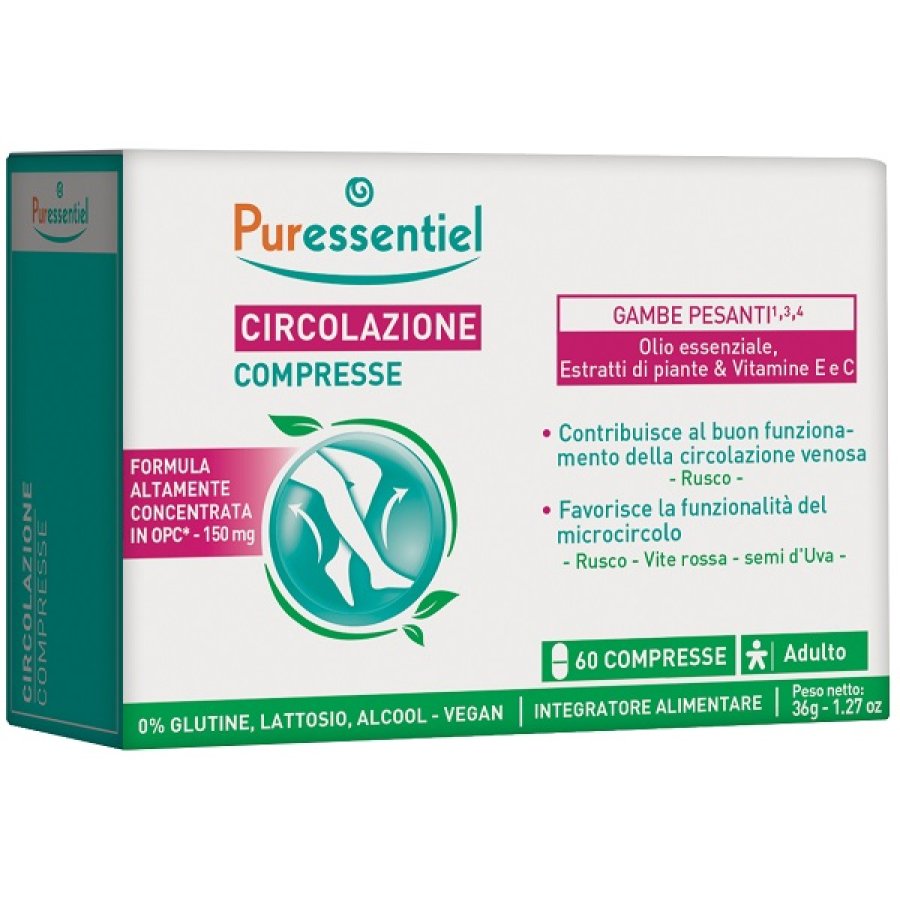 PURES CIRCOLAZIONE COMPR 60CPR PURES CIRCOLAZIONE COMPR 60CPR