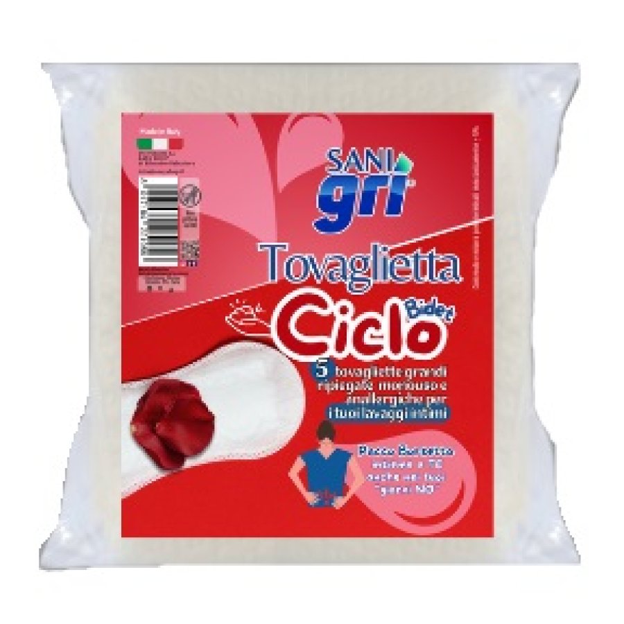Sani Gri Ciclo Tov Bidet 5pz