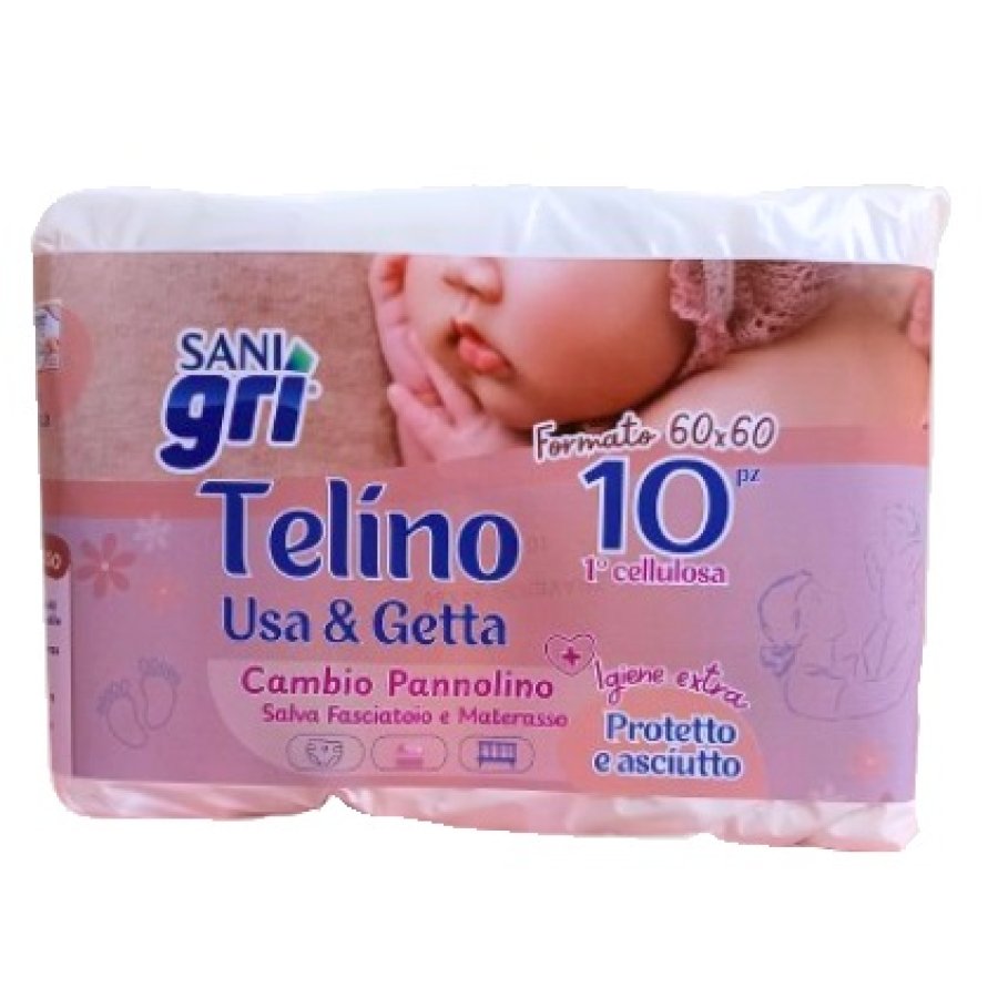 Sani Gri Telino U&g 60x60 10pz