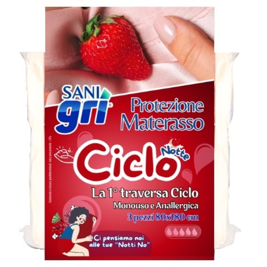 Sani Gri Trav Ciclo 80x180 3pz
