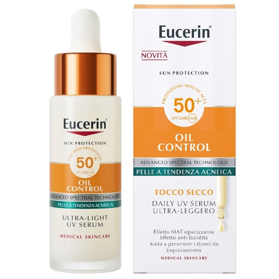 Eucerin Oil Control Crema Viso, 30 ml