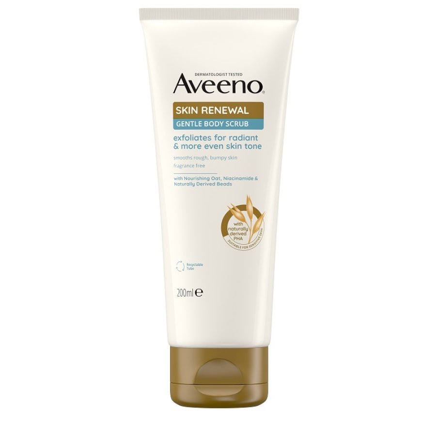 Aveeno Skin Renewal Scrub Delicato Corpo, 200 ml