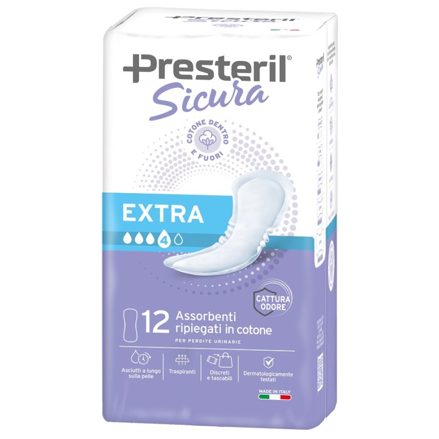 Presteril Sicura As Extra 12pz Presteril Sicura As Extra 12pz