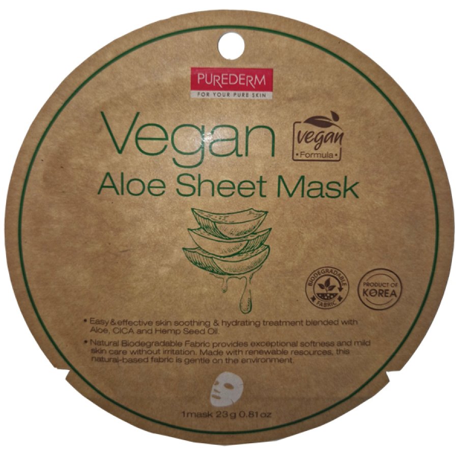 Purederm Maschera Vegana Aloe Purederm Maschera Vegana Aloe