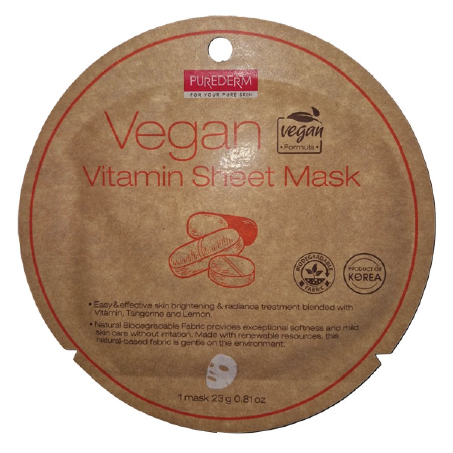 Purederm Maschera Vegana Vit