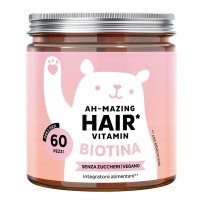 AH-MAZING Hair Vitamin Biotina, 60 Caramelle Gommose