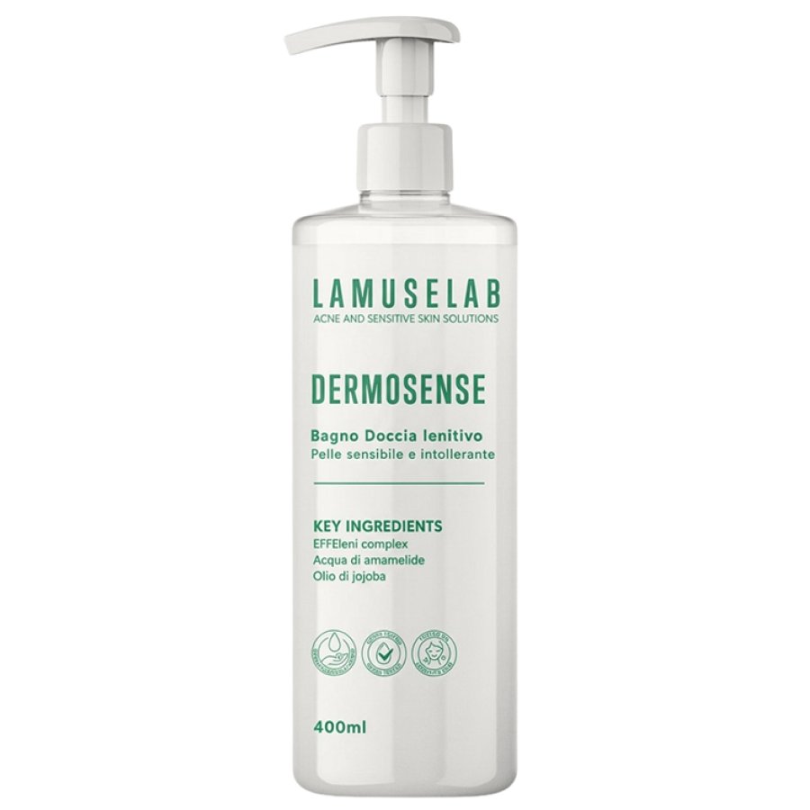 LAMUSELAB Dermosense Bagno Doccia Lenitivo, 400 ml
