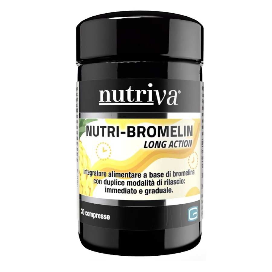 Nutriva Bromelin Long Act30cpr