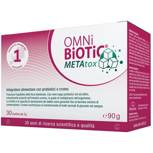 OMNI BIOTIC*METATOX 30 Bust. OMNI BIOTIC*METATOX 30 Bust.