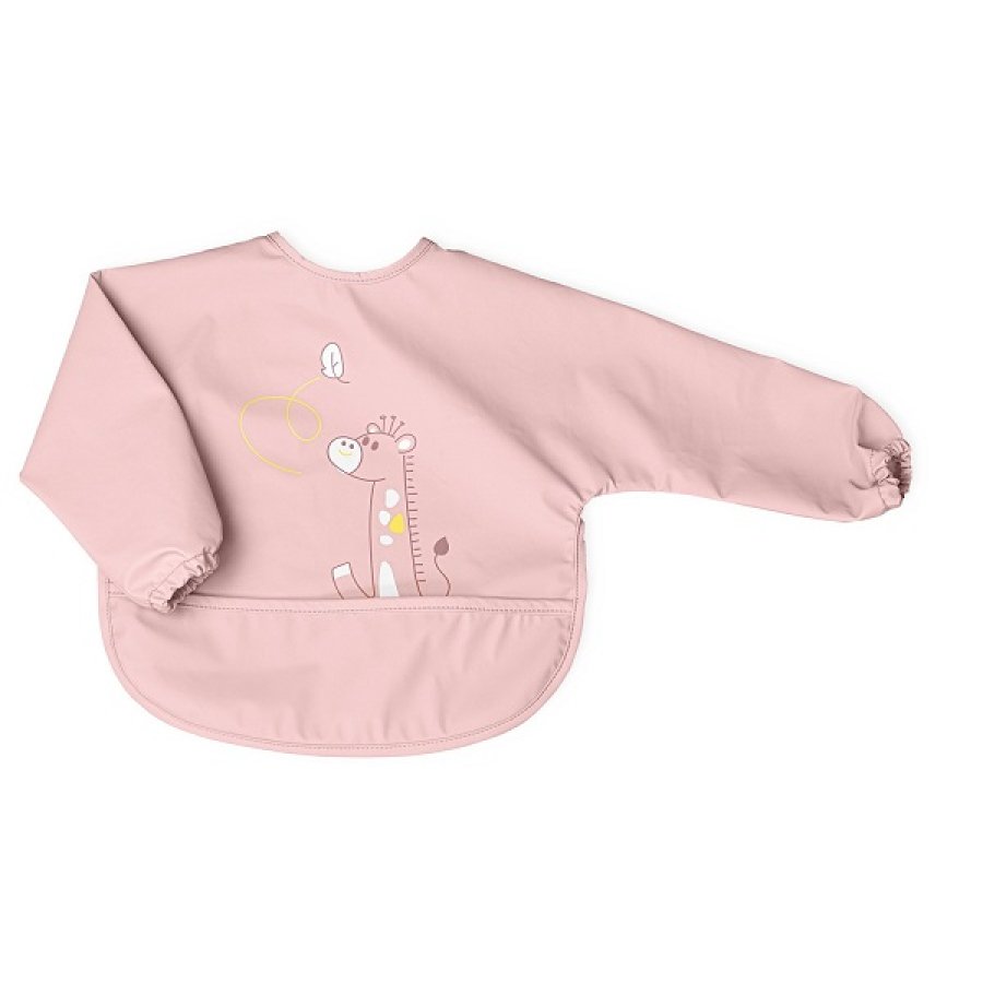 Ch Bavaglina Maniche Rosa 6m+