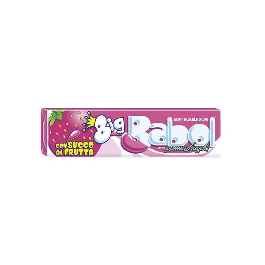 Big Babol Panna&fragola 37g