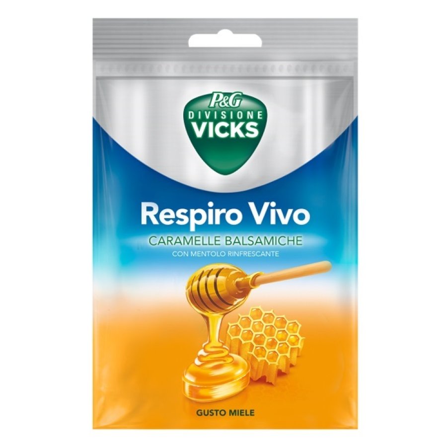 VICKS RESPIRO VIVO CARAM MIELE