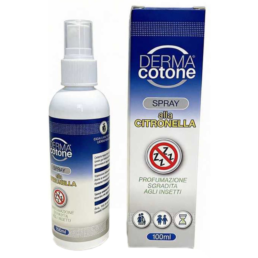Dermacotone Spray Citronella Lozione Corpo, 100 ml Dermacotone Spray Citronella Lozione Corpo, 100 ml