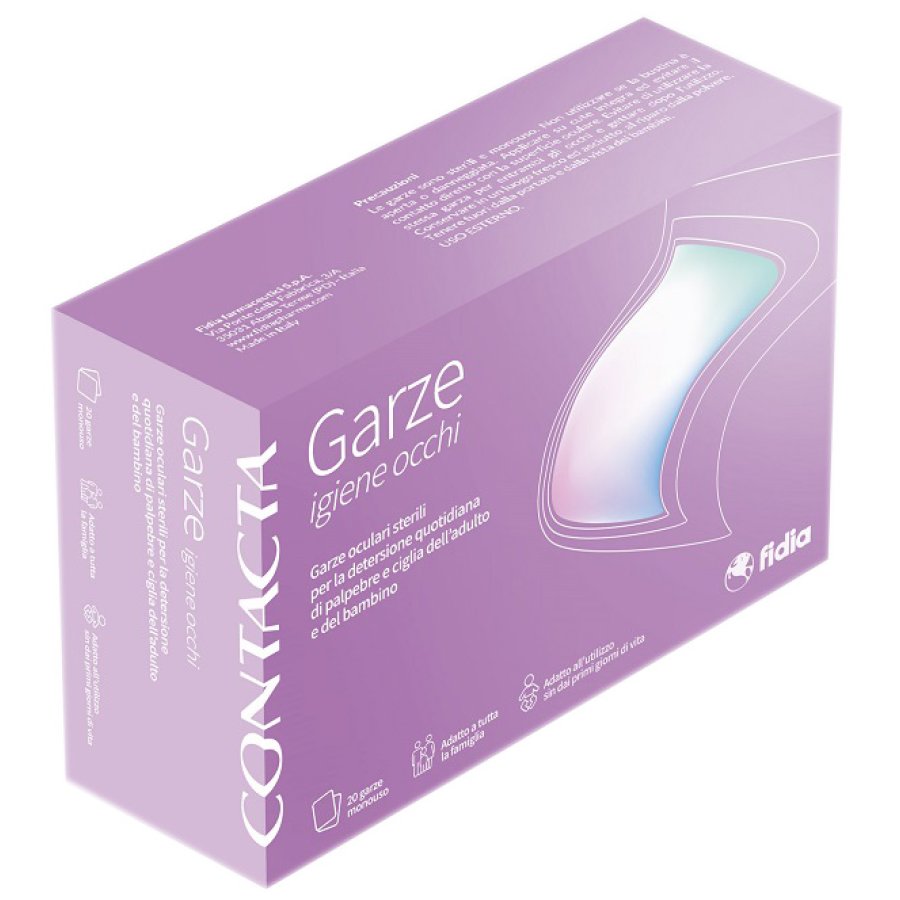 CONTACTA Garze Ig.Occhi 20pz CONTACTA Garze Ig.Occhi 20pz
