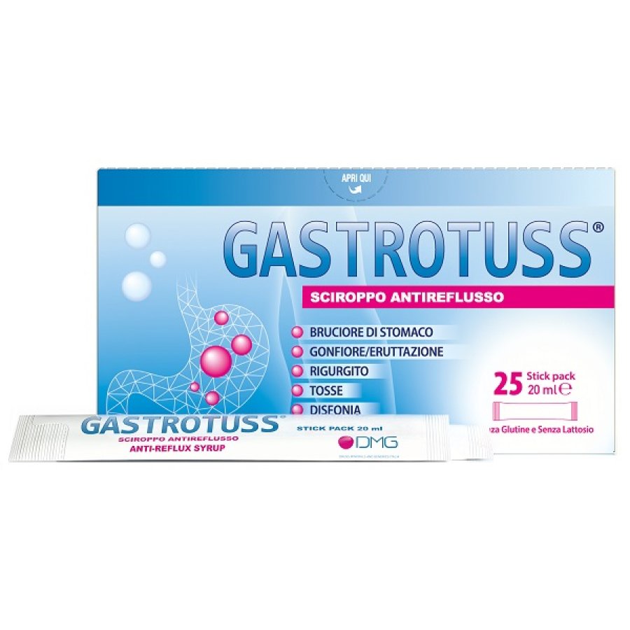 GASTROTUSS SCIROPPO ANTIREFL 25STK GASTROTUSS SCIROPPO ANTIREFL 25STK