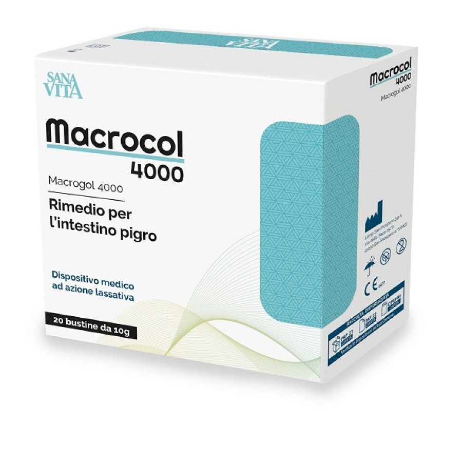 Sanavita Macrocol 4000 20bust Sanavita Macrocol 4000 20bust