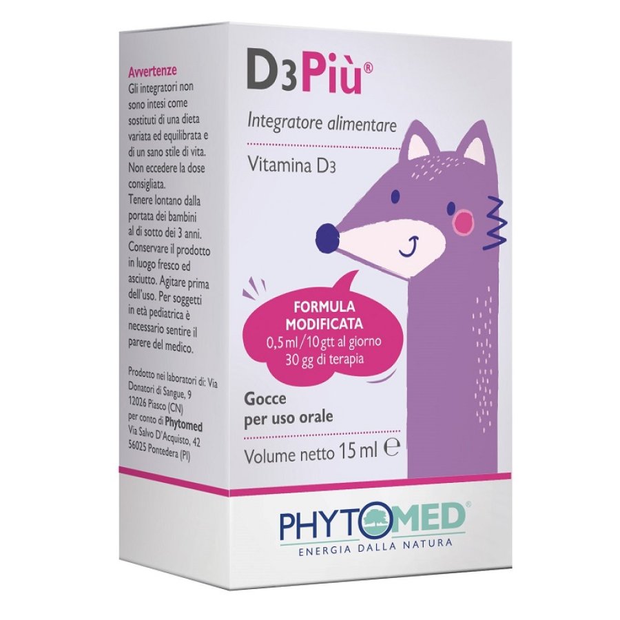 D3PIU GOCCE 15ML NF D3PIU GOCCE 15ML NF