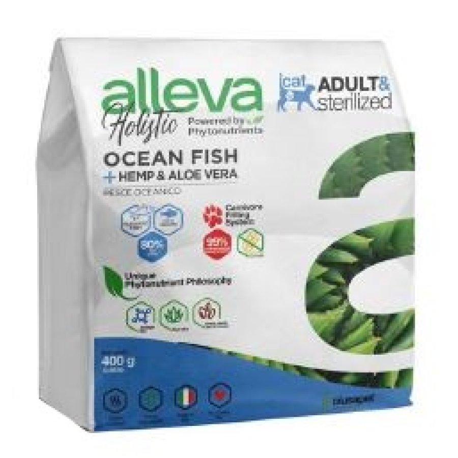 ALLEVA HOLISTIC CAT ADULT OCEAN FISH KG 0.400 - P0026