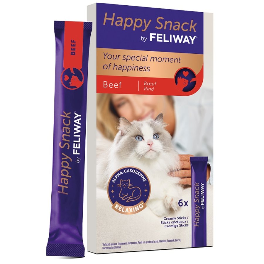 FELIWAY HAPPY SNACK 6 STICK MANZO - CEVA FELIWAY HAPPY SNACK 6 STICK MANZO - CEVA