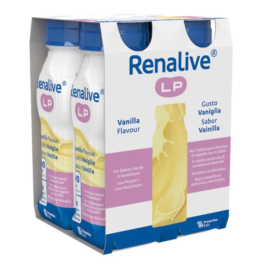 Renalive Lp Vaniglia 4fl Renalive Lp Vaniglia 4fl