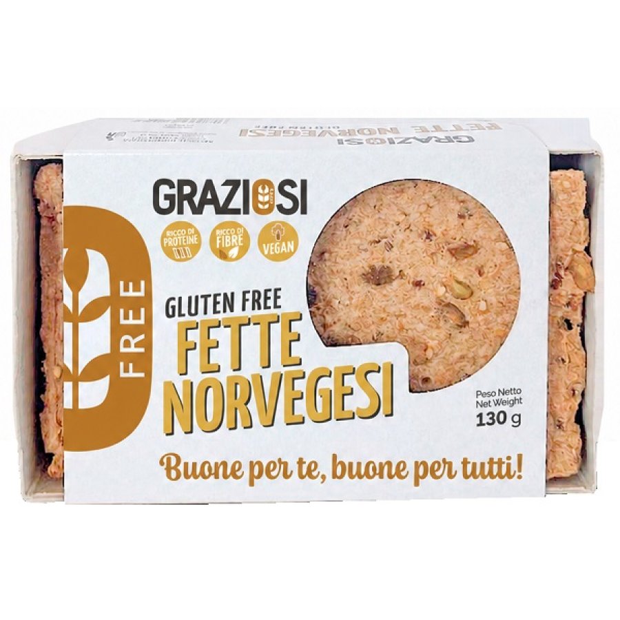 GRAZIOSI Fette Norvegesi 130g GRAZIOSI Fette Norvegesi 130g