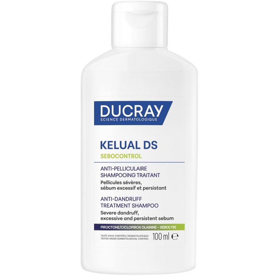Ducray Kelual DS Shampoo Sebocontrol, 100 ml