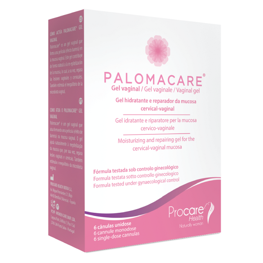 Palomacare Gel Vaginale, 6 Cannule Monodose Palomacare Gel Vaginale, 6 Cannule Monodose
