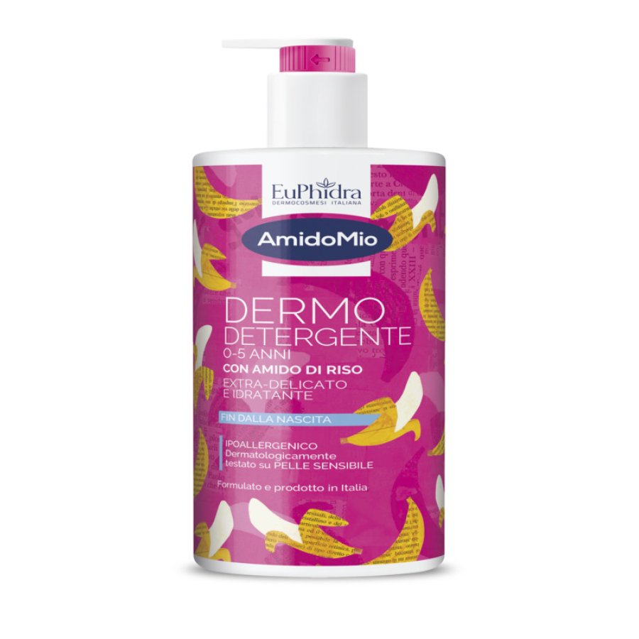 Euphidra Amidomio Dermo Detergente 0/5 anni, 750 ml