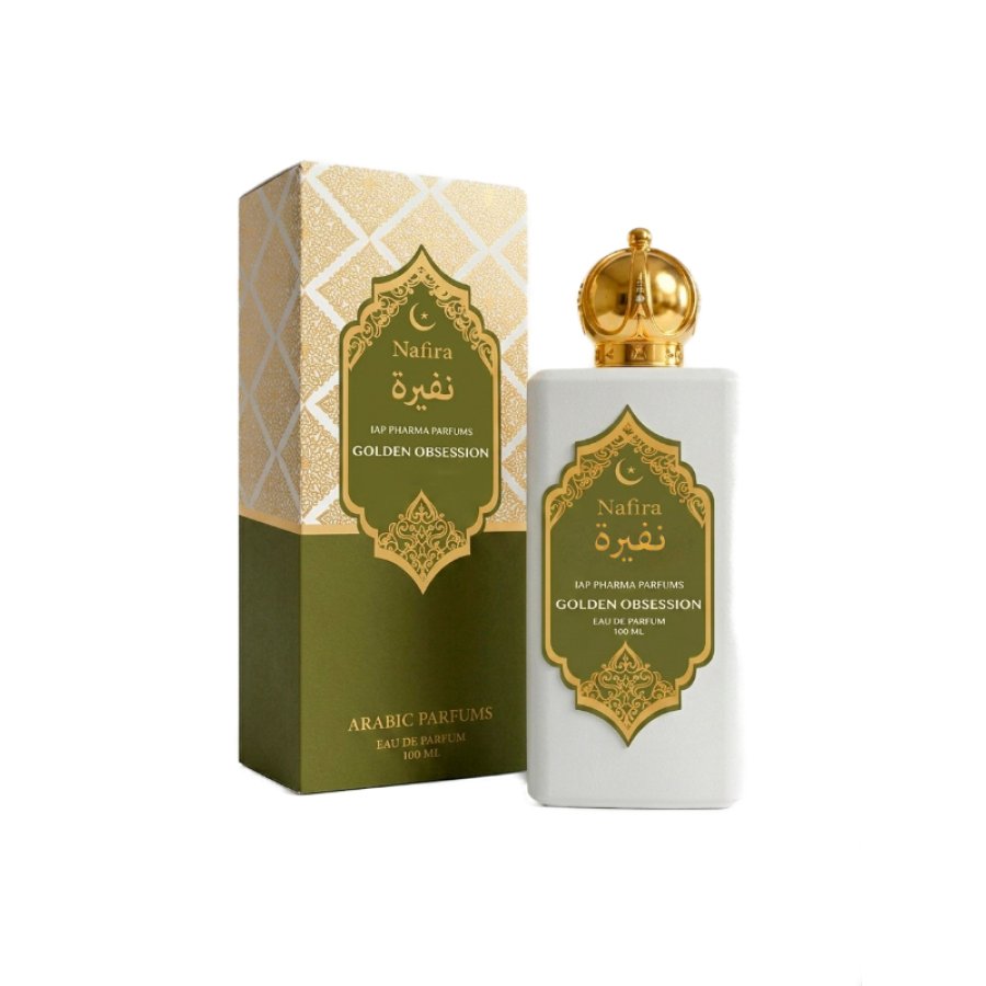 Frasco Eau de Parfum Nafira Golden, 100 ml