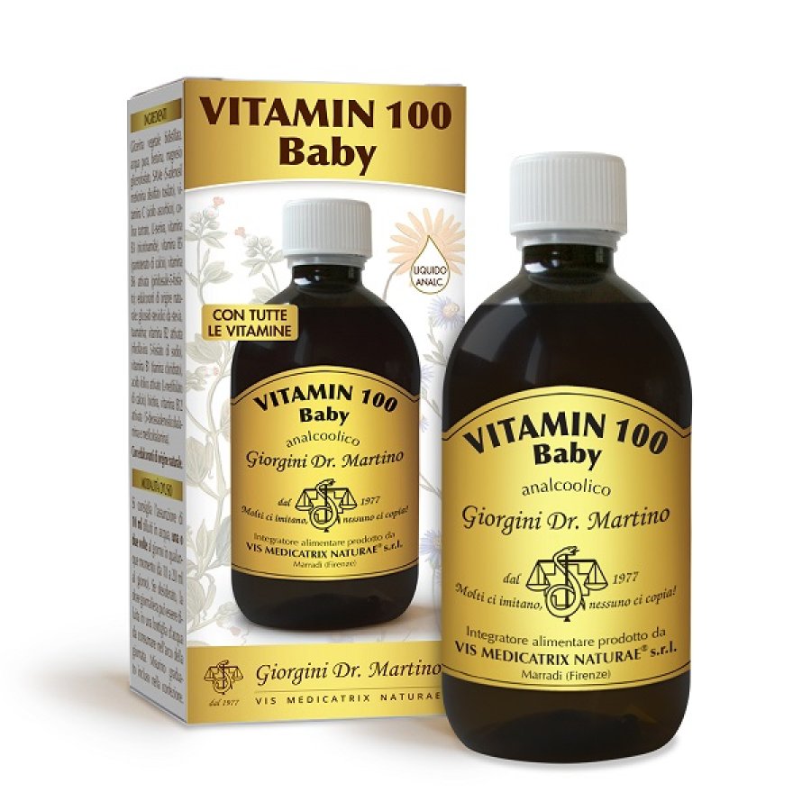 VITAMIN 100 BABY LIQ ANALC 500ML NF