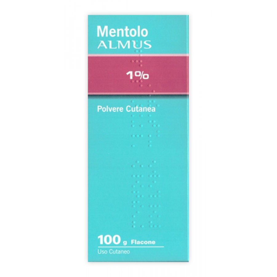TALCO MENTOLATO ALMUS*1% 100G