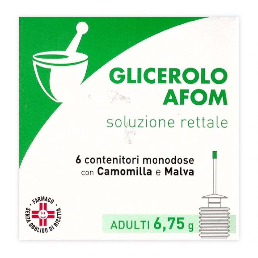 Glicerolo Afom 6 Contenitori Monodose 6,75g