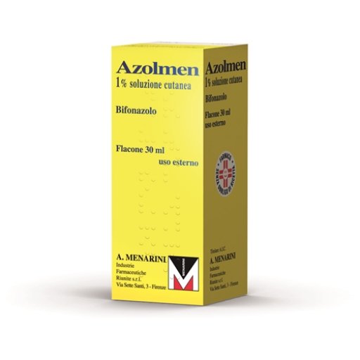 Azolmen 1% Soluzione Cutanea 30 ml - Antimicotico ad Ampio Spettro
