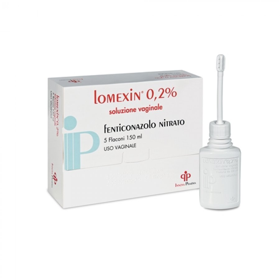 Recordati - Lomexin 2% 5 flaconi 150 ml