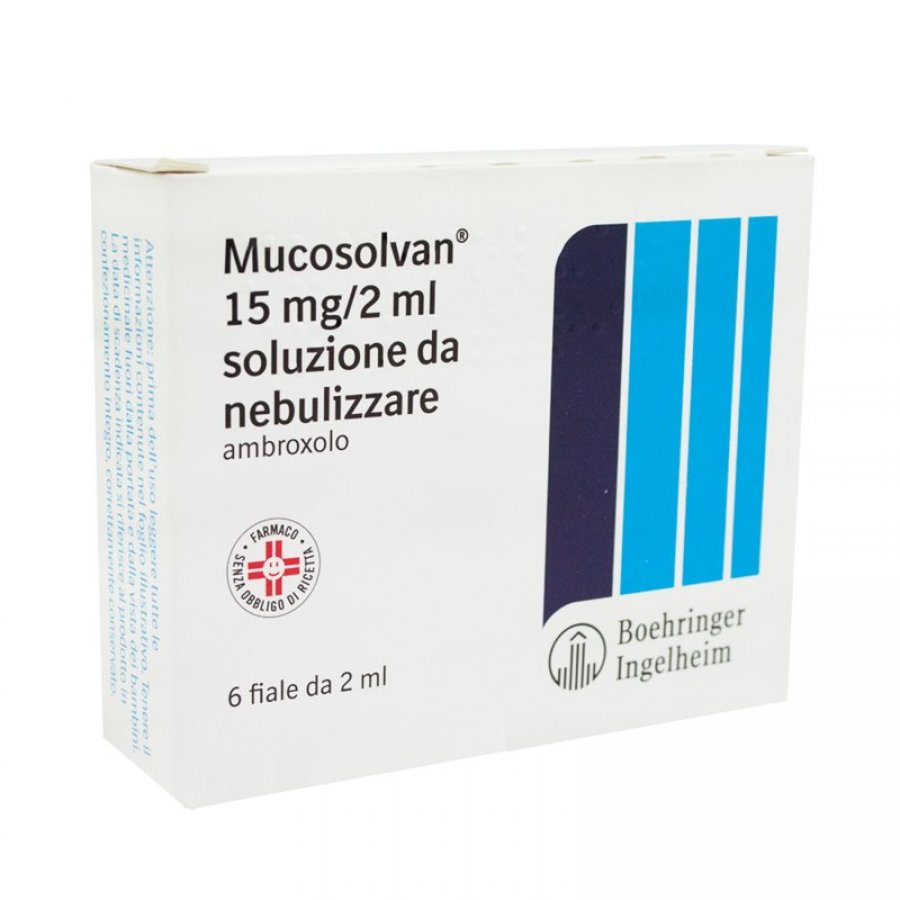 Mucosolvan Soluzione Da Nebulizzare 15 mg / 2 ml - mucolitico 6 fiale