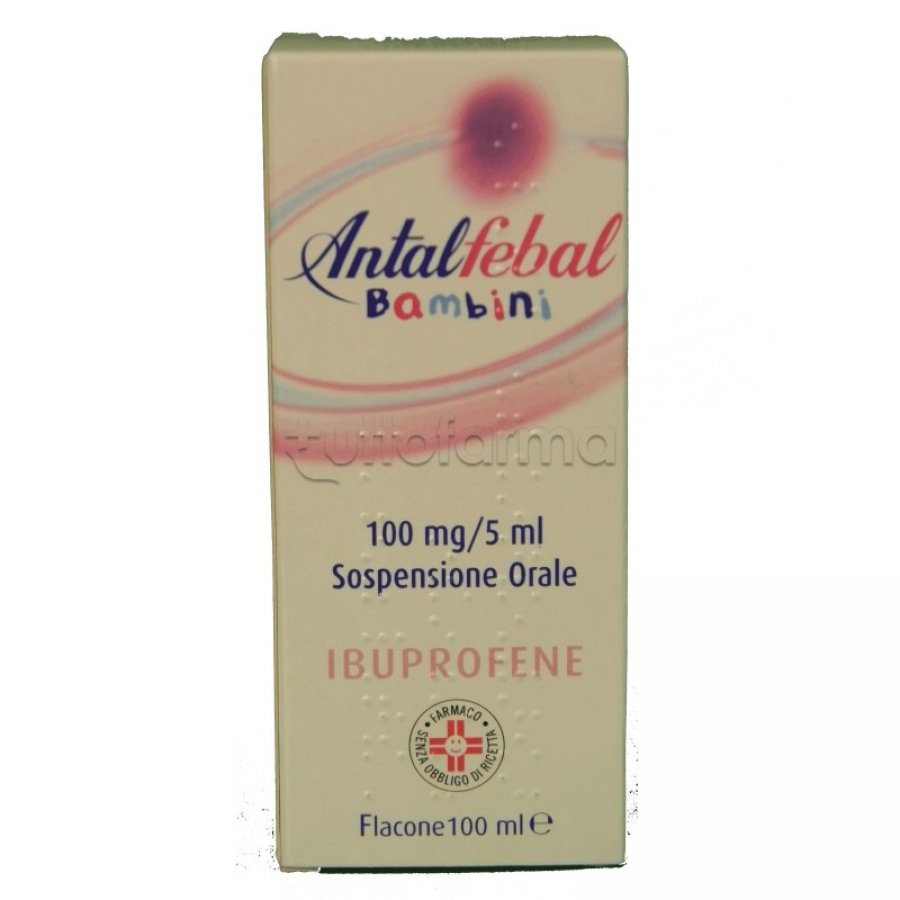 Antalfebal Bambini - Analgesico antipiretico sospensione orale 100 ml