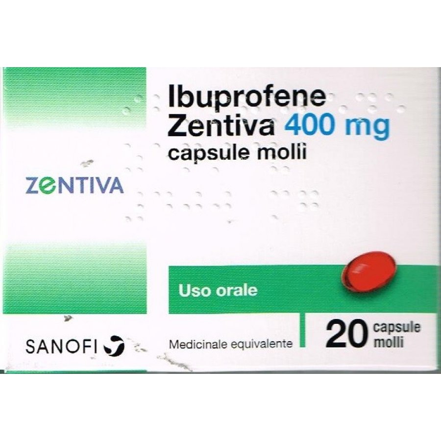 Ibuprofene Zentiva 20 Capsule 400 Mg