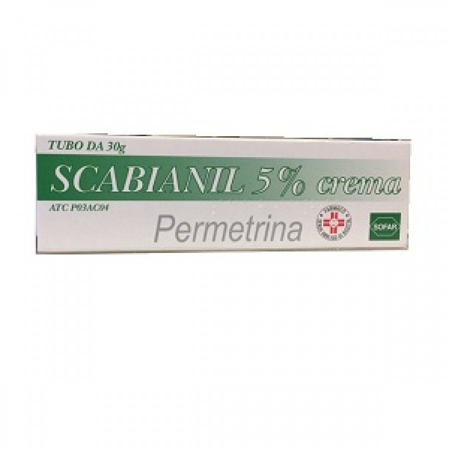Scabianil 5% Crema Trattamento Scabbia 30g