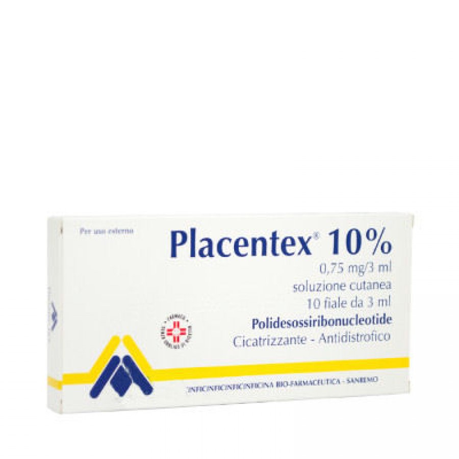 PLACENTEX* 10% U.EST.10F 3ML